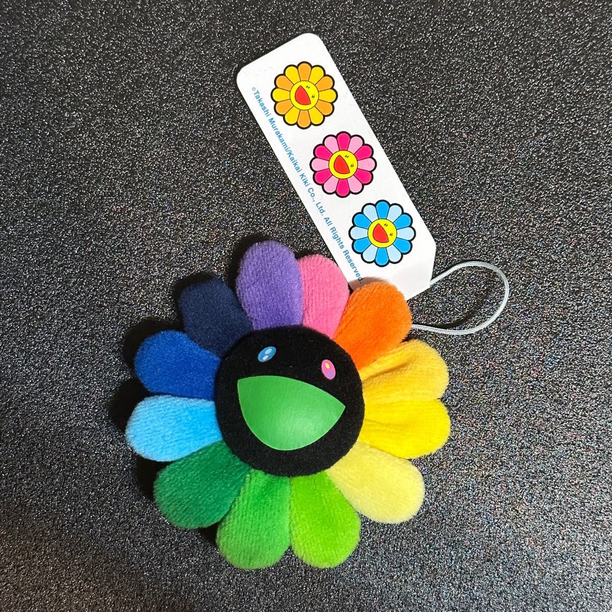 もののけ展購入 村上隆 フラワーキーチェーン カイカイキキ ブラック