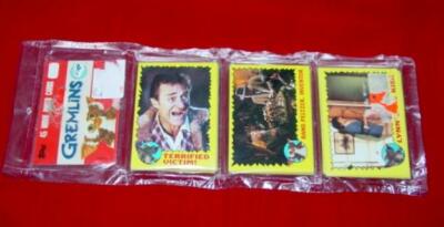 1984 Topps Rack Pack - Gremlins - 45 Movie Photo Cards (SEALED) | eBay