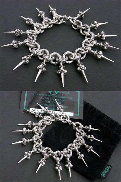 deaf breed/デフブリード【証明書付/Gackt着】B-3/ブレスレットをお