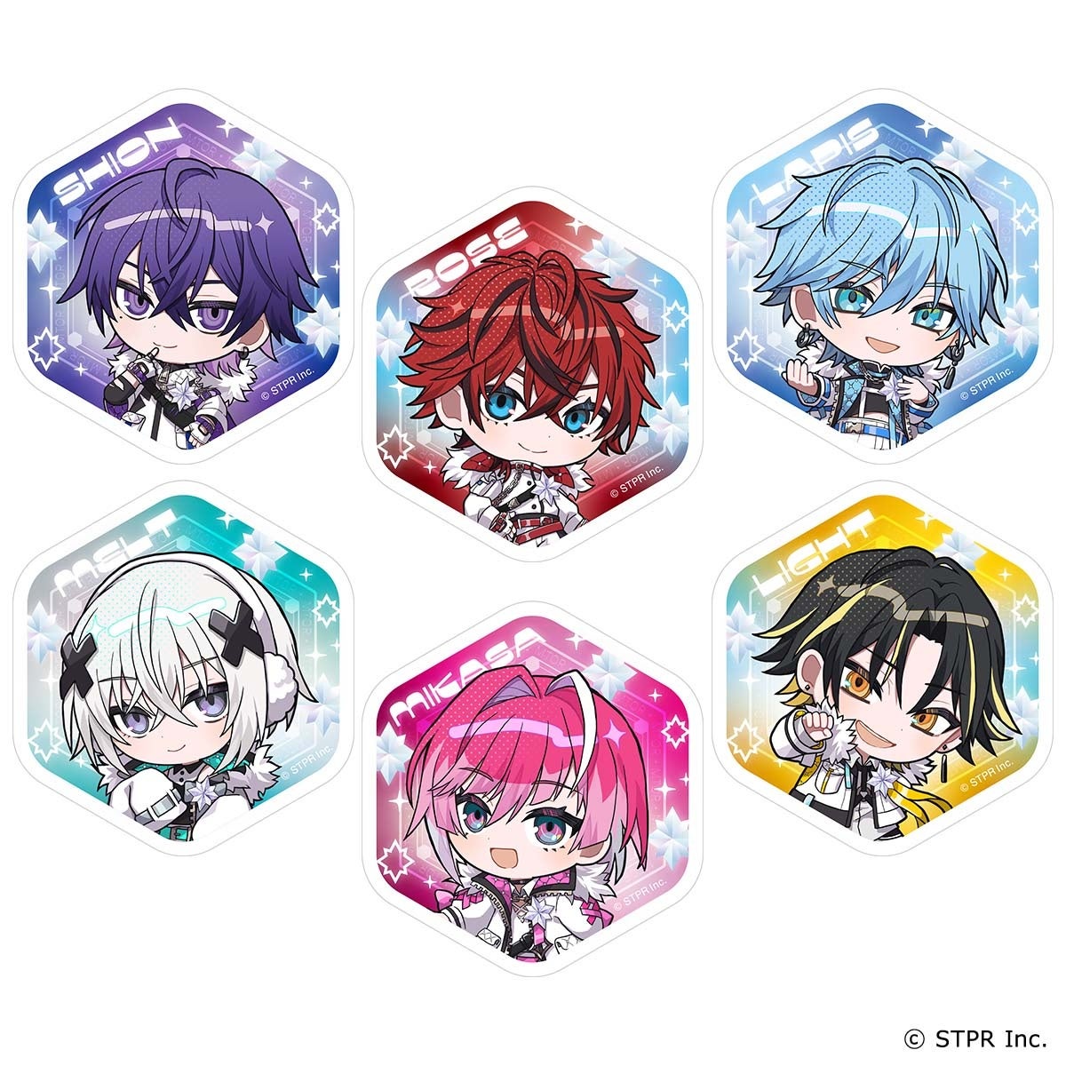 めておら 心音 周年等身缶バッジ 30個 めておら 心音 周年等身缶バッジ