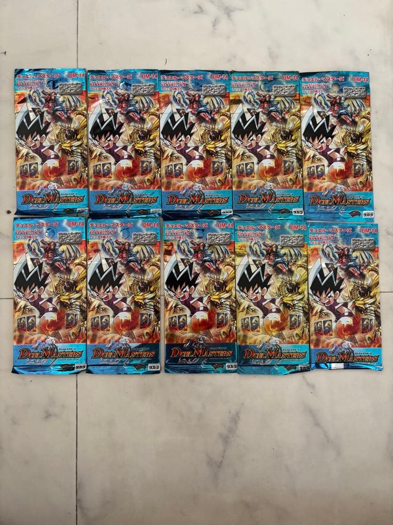 デュエル・マスターズ DM-14 「転生編 第1弾」　10パック　セット