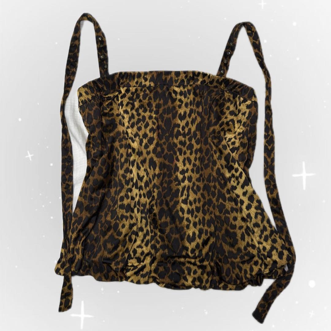 初期 hysteric glamour スタッズ レオパード キャミソール DISPARK/レオパードレースキャミ（キャミソール）｜DISPARK（ディス