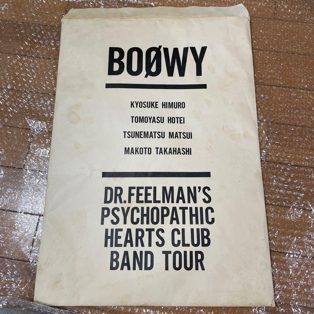 BOOWY　ポスター　昭和　レトロ BOOWYポスターの値段と価格推移は？｜137件の売買データからBOOWY