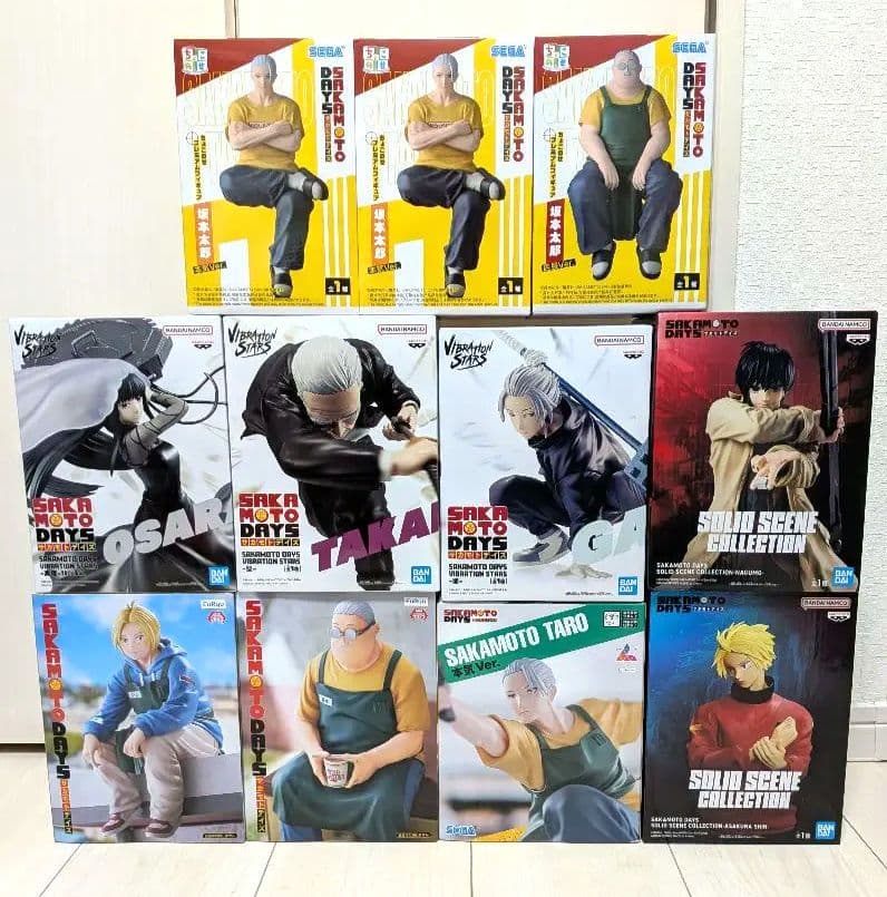 SAKAMOTO DAYS / サカモトデイズ フィギュア 11点 まとめ SAKAMOTO DAYS（サカモトデイズ）の商品一覧 | 魂ウェブ